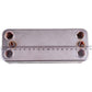DHW Plate Heat Exchanger (16 plates) for Gas Boiler Compatible with Beretta R8037