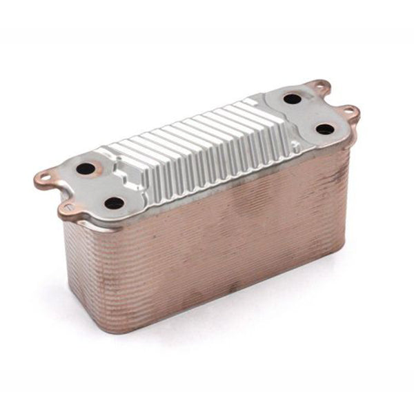 DHW Plate Heat Exchanger (40 plates) for Gas Boiler Compatible with Vaillant 0020025000