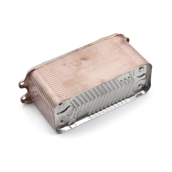 DHW Plate Heat Exchanger (40 plates) for Gas Boiler Compatible with Vaillant 0020025000