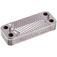 DHW Plate Heat Exchanger (12 plates) for Gas Boiler Compatible with Tiberis Cube 24 F 30631400300401