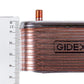 DHW Plate Heat Exchanger Gidex (16 plates) for Gas Boiler Italtherm City Class, Roda 28-35 kW 515001744