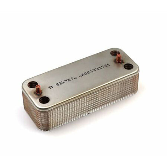 DHW Plate Heat Exchanger (20 plates) for Gas Boiler Compatible with Italtherm 515001804