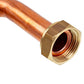 Heat exchanger-heating group tube for gas boiler Compatible with Tiberis Oberon 505000107