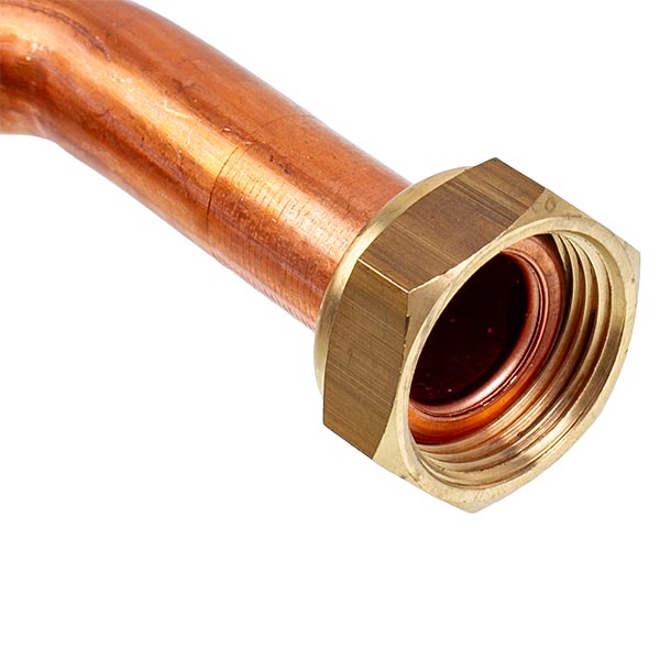 Heat exchanger-heating group tube for gas boiler Compatible with Tiberis Oberon 505000107