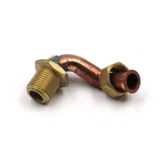 Heat exchanger DHW-DHW outlet tube for gas boiler Compatible with Nobel 24 kW 54428