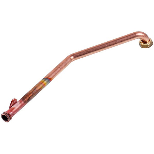 Heat exchanger feed pipe for gas boiler Italtherm City Class 505001866