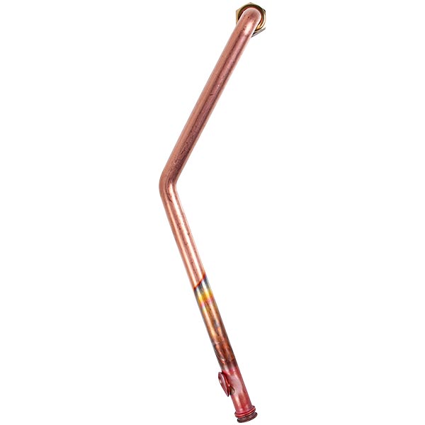 Heat exchanger feed pipe for gas boiler Italtherm City Class 505001866
