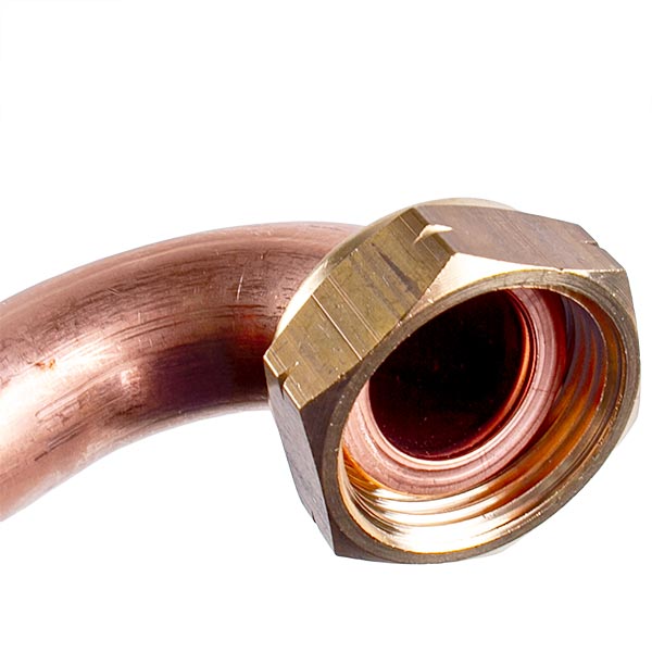 Heat exchanger feed pipe for gas boiler Italtherm City Class 505001866