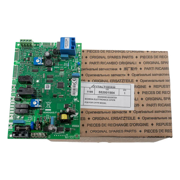 Control Board Nordgas P252A4 for Gas-fired Boiler Italtherm City Class 552001904