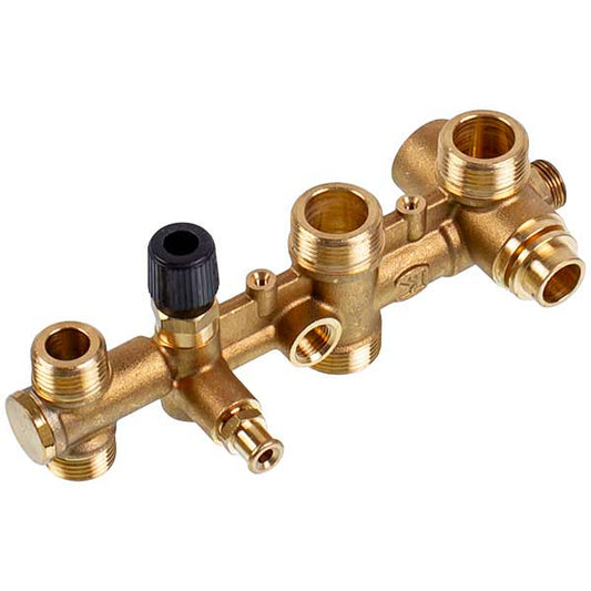 Hydraulic manifold unit for gas boiler Italtherm City Basic, Tiberis Mini, Oberon 510000098