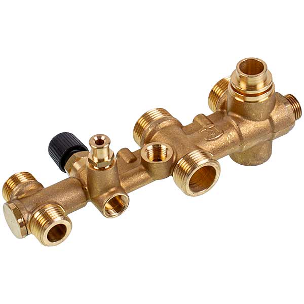 Hydraulic manifold unit for gas boiler Italtherm City Basic, Tiberis Mini, Oberon 510000098