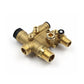 3-way valve housing for gas boiler Compatible with Italtherm/Tiberis 510000617