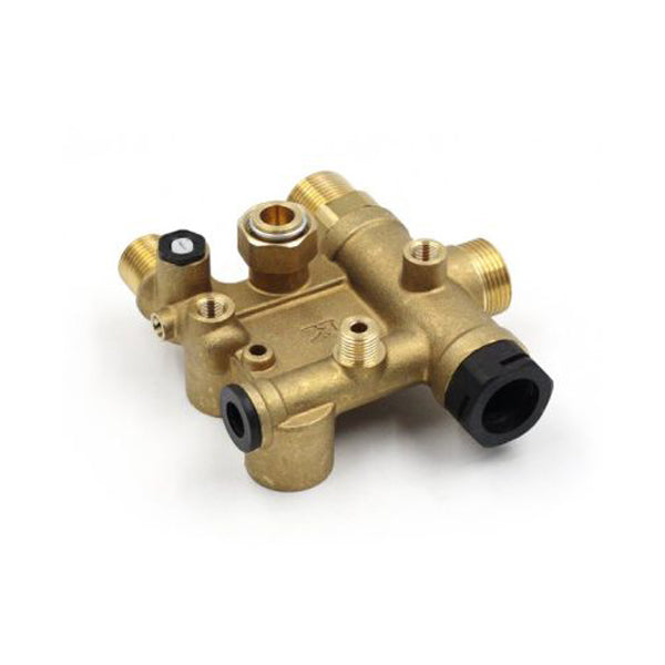 3-way valve housing for gas boiler Compatible with Italtherm/Tiberis 510000617