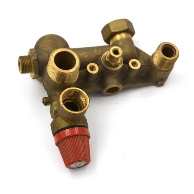 Hydraulic manifold unit for gas boiler Immergas Mini 3.013147