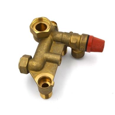 Hydraulic manifold unit for gas boiler Immergas Mini 3.013147