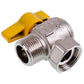 Gas ball angle gas valve for gas boiler Immergas 1.017572