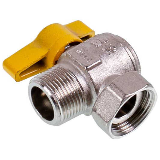 Gas ball angle gas valve for gas boiler Immergas 1.017572