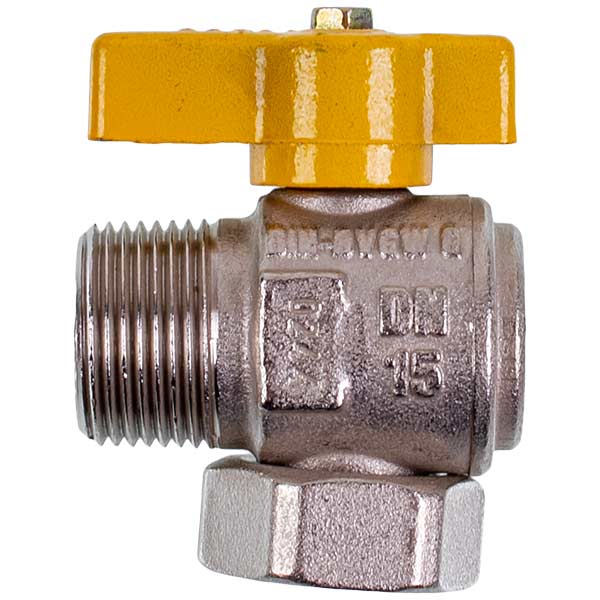 Gas ball angle gas valve for gas boiler Immergas 1.017572