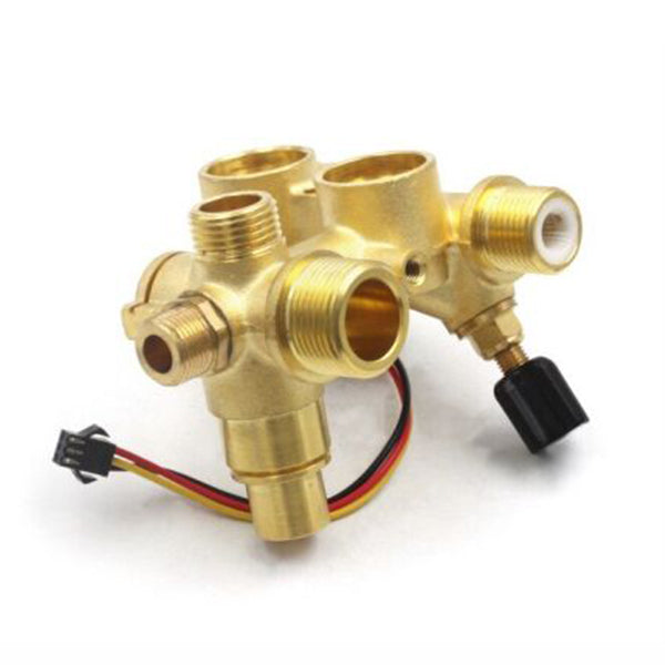 Brass Return Hydraulic Unit for Tiberis Cube 24 F Gas Boiler 30630500300140