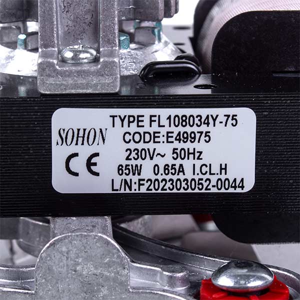 Gas-fired Boiler Fan Sohon FL108034Y-75 65 W Compatible with Vaillant TurboTec Plus 0020051400