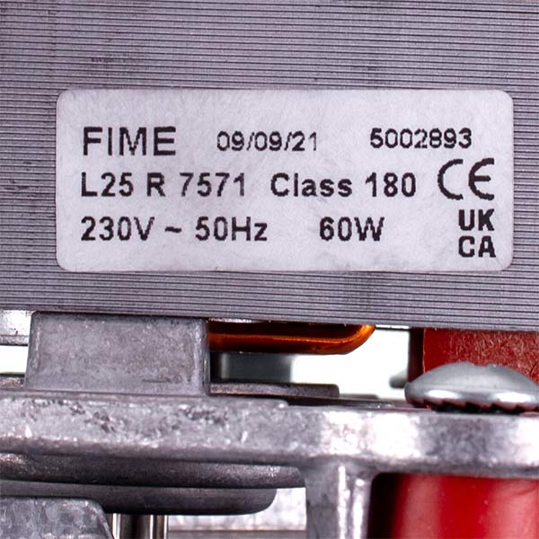 Fan Fime GR00735 60 W for Gas Boiler Compatible with Ferroli Domina, Domitop, Domicompact, New Elite 39805890