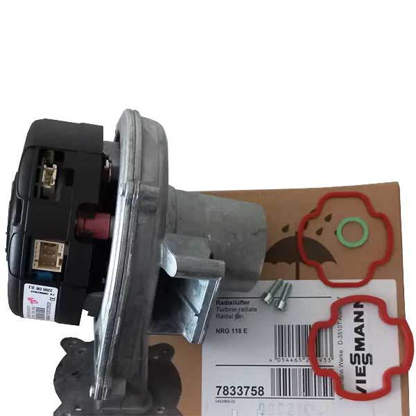 Ebmpapst NRG118 E Fan for Condensing Boiler Viessmann Vitodens 200 WB2B, WB2C 19-35 kW 7833758