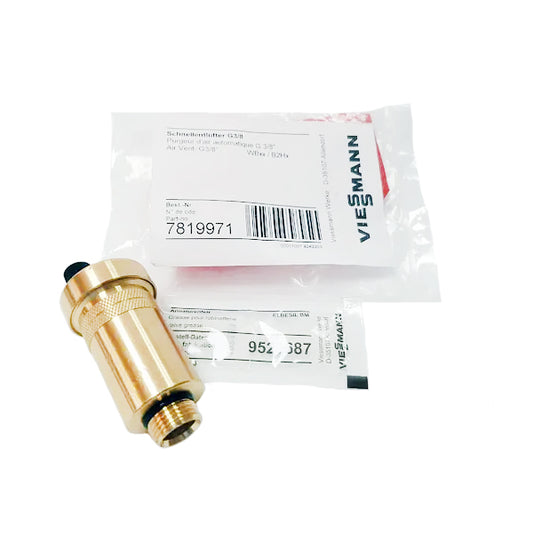 Automatic air vent 3/8'' for Gas-fired Boiler Viessmann Vitodens 200 7819971