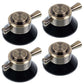 Universal Hob Control Knobs Set Pyramida, Gorenje, Bosch, Hansa (4 pieces)