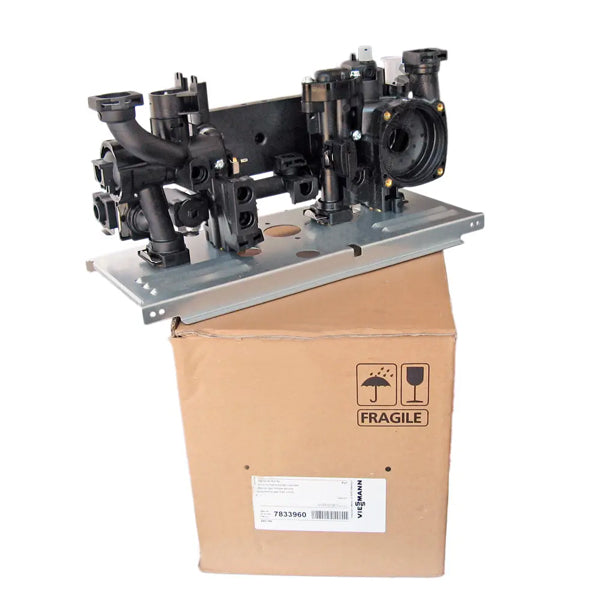 Gas-fired Combi Boiler Hydraulic Block EU1 Viessmann WH1D, WH1B 7833960