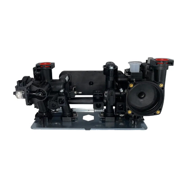 Hydraulic block assembly for gas combi boiler Viessmann WV1C, B1KS 7836237