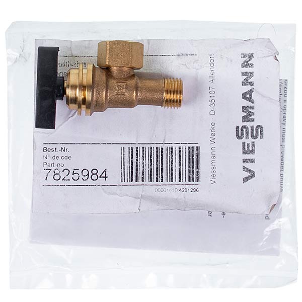 Gas-fired Boiler Filling Faucet Viessmann WH1B 7825984