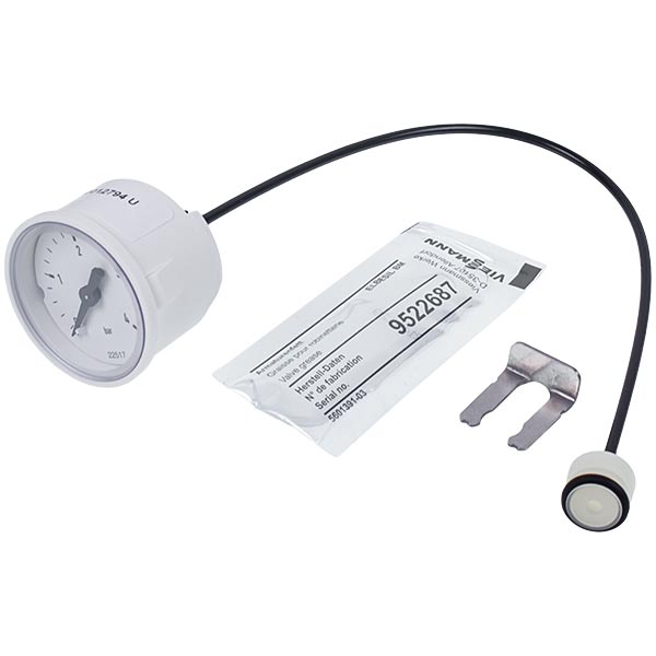 Gas-fired Boiler Pressure Gauge 0-4 bar D=43/40 mm Viessmann Vitopend 100 A1JB/A1HB 7856839