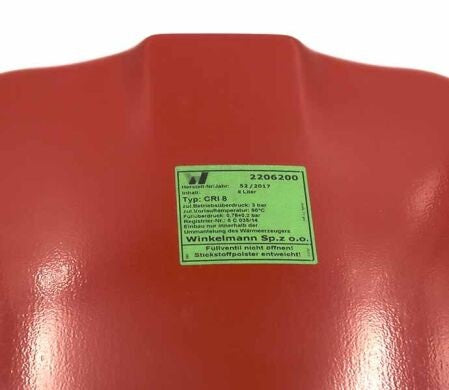 Expansion Tank CRI8 3/8" for Gas Condensing Boiler Viessmann 7837231