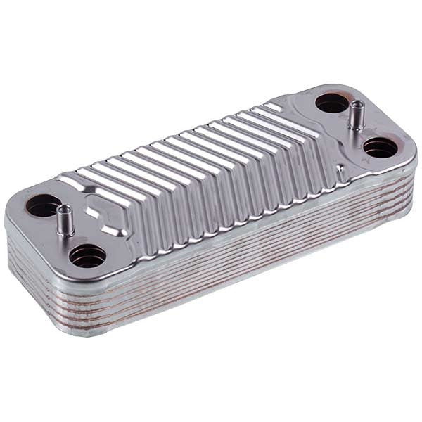 DHW Plate Heat Exchanger (12 plates) for Gas Boiler Viessmann Vitopend 100 WH1D 24 kW 7828745