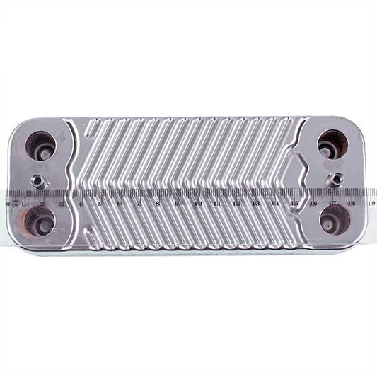 DHW Plate Heat Exchanger (12 plates) for Gas Boiler Viessmann Vitopend 100 WH1D 24 kW 7828745