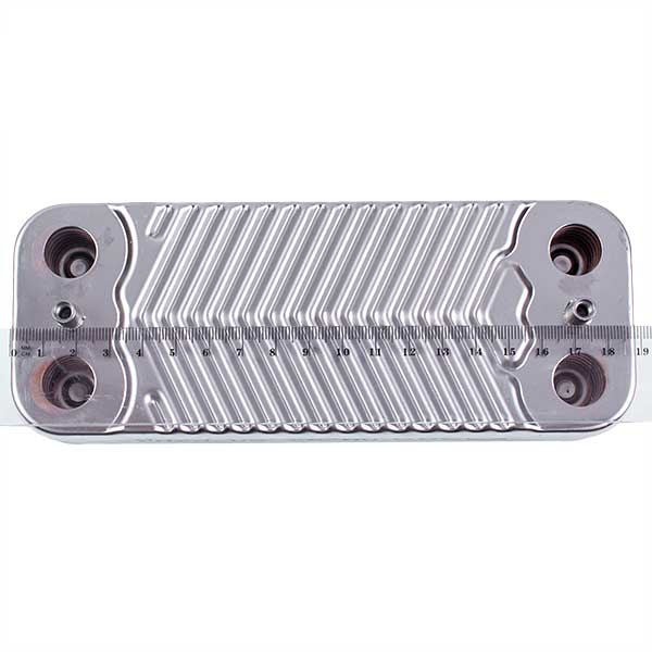 DHW Plate Heat Exchanger (12 plates) for Gas Boiler Viessmann Vitopend 100 WH1D 24 kW 7828745