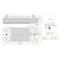 DHW Plate Heat Exchanger Swep (20 plates) for Condensing Boiler Viessmann Vitopend 100-W WH1B, A1JB 7875503