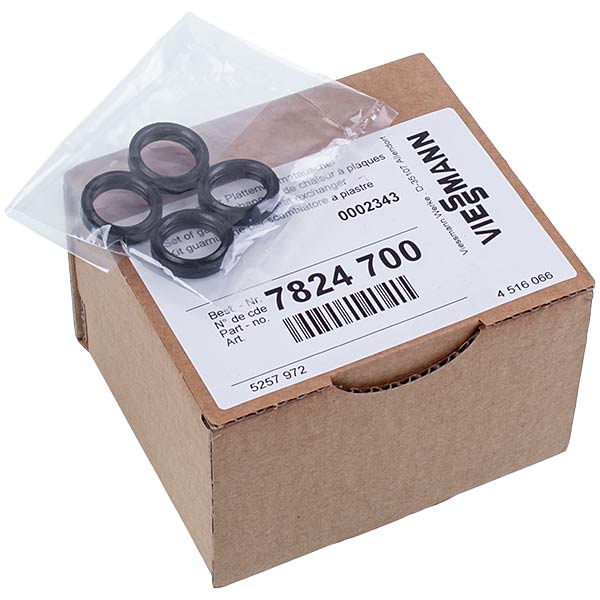 Gas-fired Boiler Plate Heat Exchanger Seal Kit Viessmann Vitopend 100 WH1B 7824700