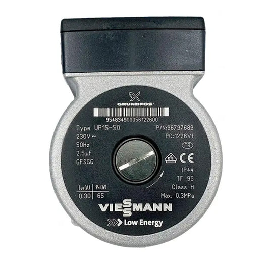 Circulation Pump Grundfoss UP 15-50 65 W for Gas Boiler Compatible with Viessmann 7828741