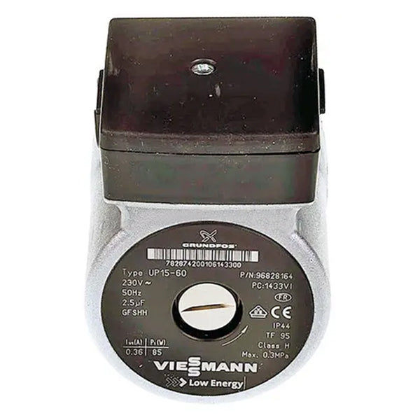 Circulation Pump Grundfoss UP 15-60 85 W for Gas Boiler Compatible with Viessmann 7828742