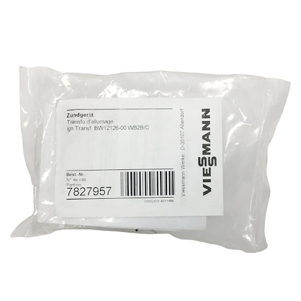 Ignition Transformer for Gas Condensing Boiler Viessmann WB2B, WB2C, B2HA 7827957