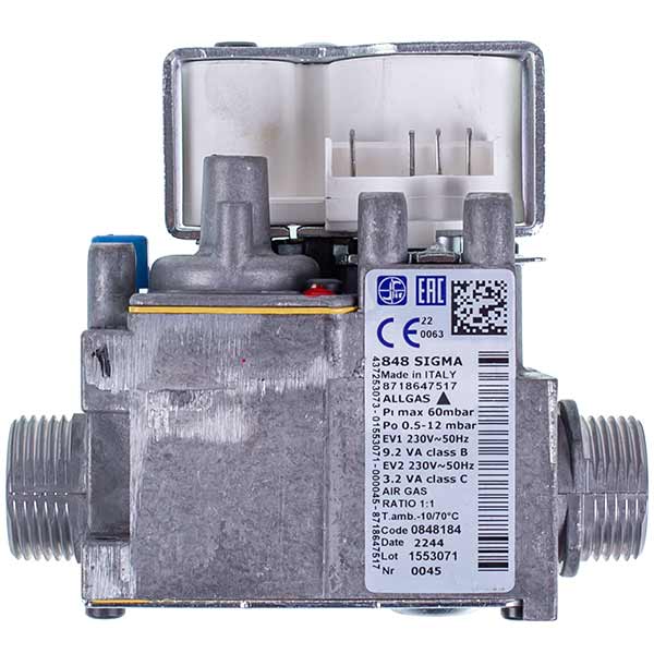 Gas Valve Sit Sigma 848 for Condensing Boiler Buderus Logamax plus GB172i, Bosch 7000i 14-24 kW 87186475170