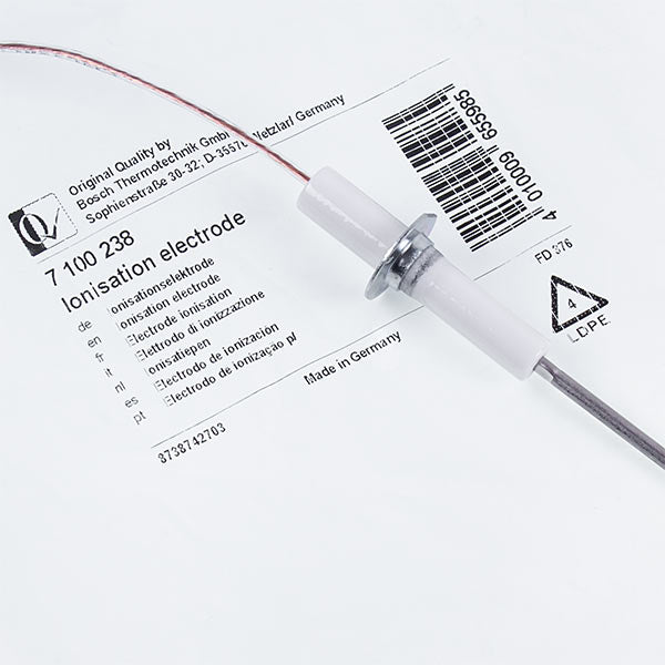 Ionization Electrode for Condensing Boiler Buderus Logamax Plus GB022, GB112 7100238