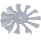Fan impeller for AEG oven 5550231012 D=120mm D hole=6mm (metal)