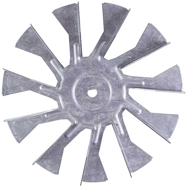 Fan impeller for AEG oven 5550231012 D=120mm D hole=6mm (metal)