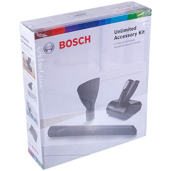 Cordless Vacuum Cleaner Turbo Brush (mini) + Crevice and upholstery Nozzles Bosch 17004820 BHZUKIT