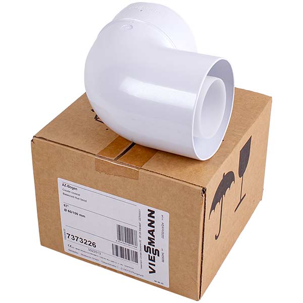 Condensing Gas-fired Boiler Coaxial Chimney Viessmann 7373233+7373226 D=60/100 mm