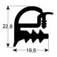 Door Gasket Rubber for Combi Oven Rational CCM 6 level series 902242 470x520mm