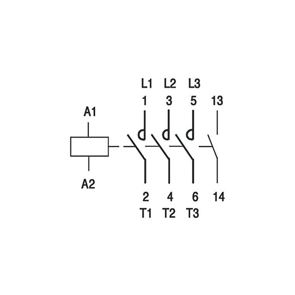 Contactor (magnetic starter) BENEDIKT JAGER 380772 K3-10A10230 25A/230V AC 10A/4kW/400V AC3