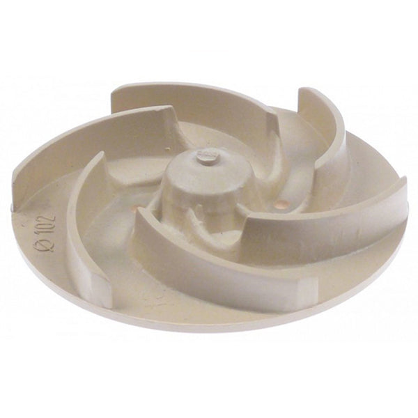 Impeller of pump OLYMPIA T6 for dishwasher DIHR 521262 D=102mm H=18mm M10L